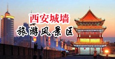操插干中国陕西-西安城墙旅游风景区